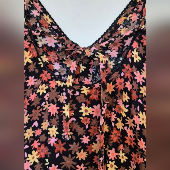 Mossimo Supply Co. Floral Pencil Skirt - Multicolor Long 46 - Picture 5 of 6